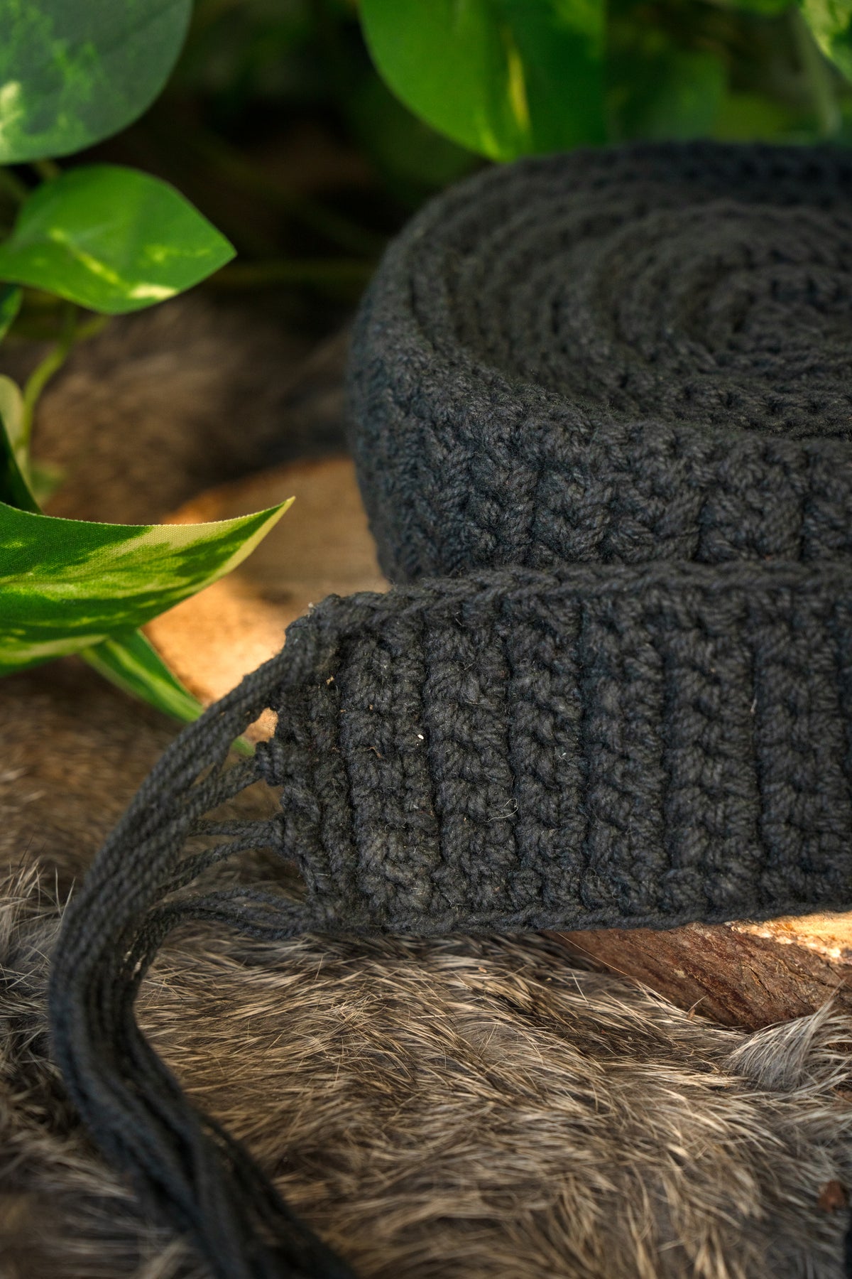 Pas Colet, czarny, 3,2 m