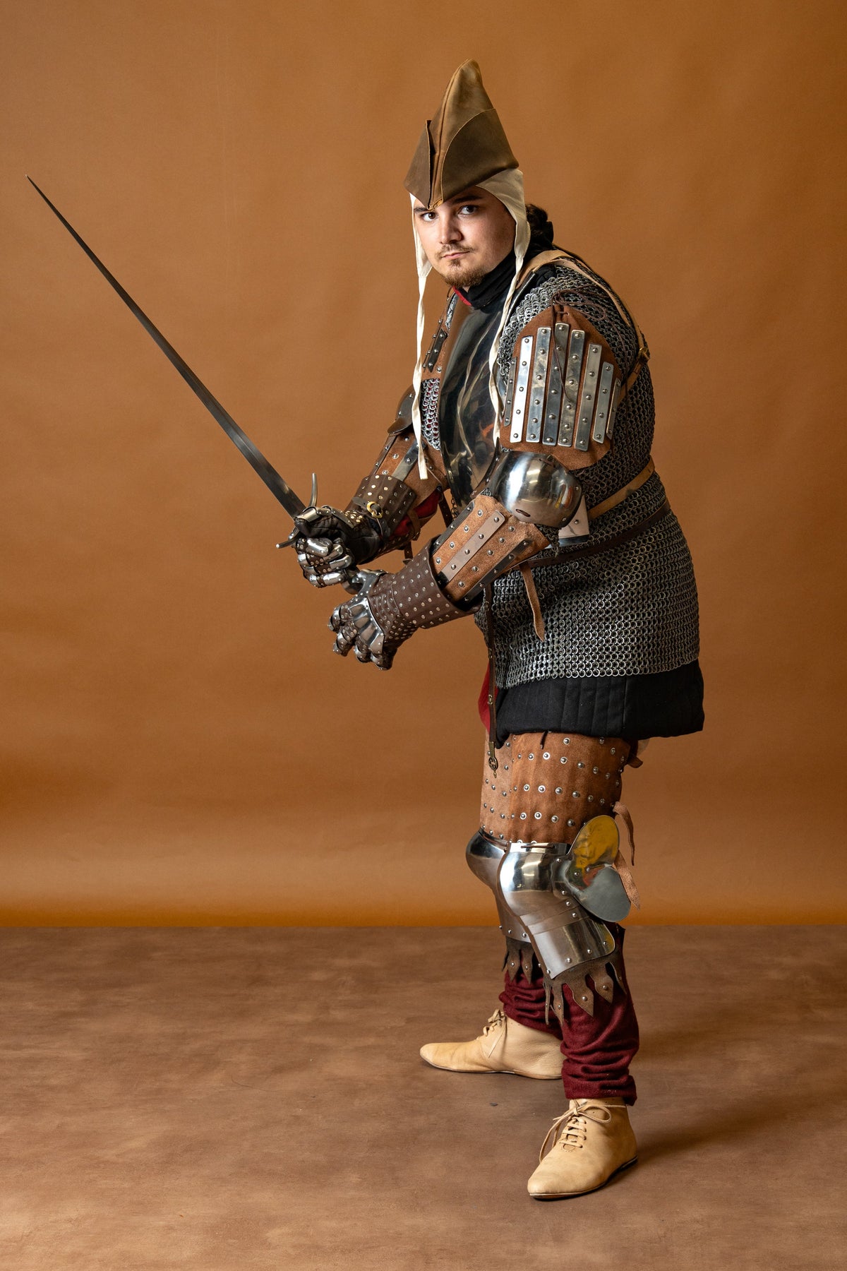 Leather cuisses, 14th century
