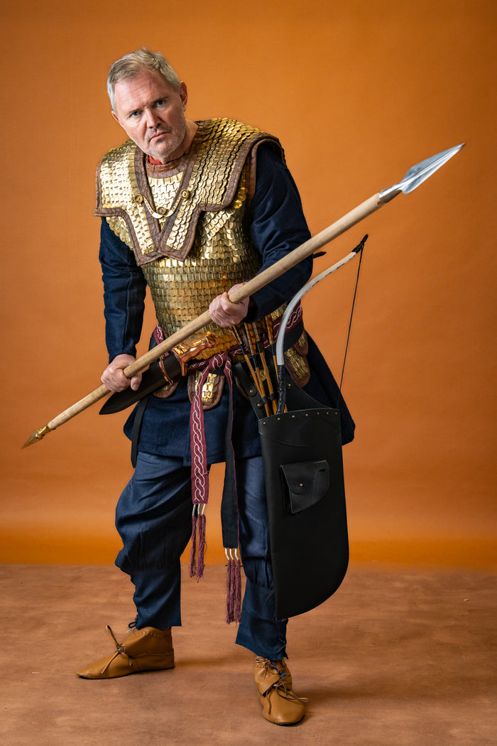 Vikingabyxor Floki, blå