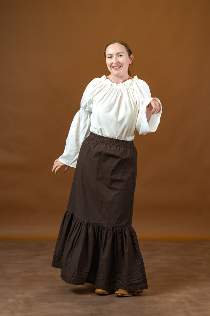 Baroque blouse, wit
