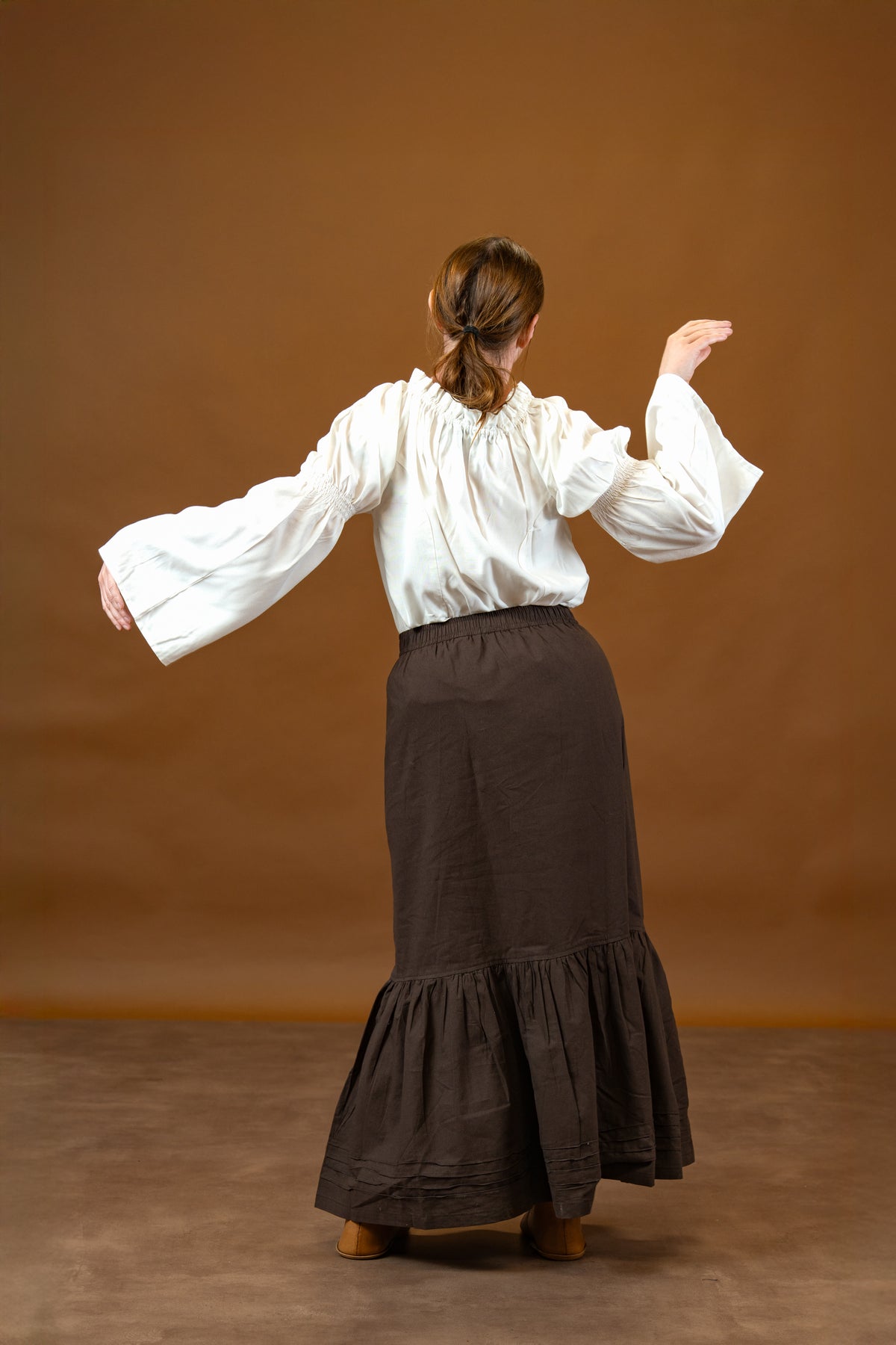 Baroque blouse, wit