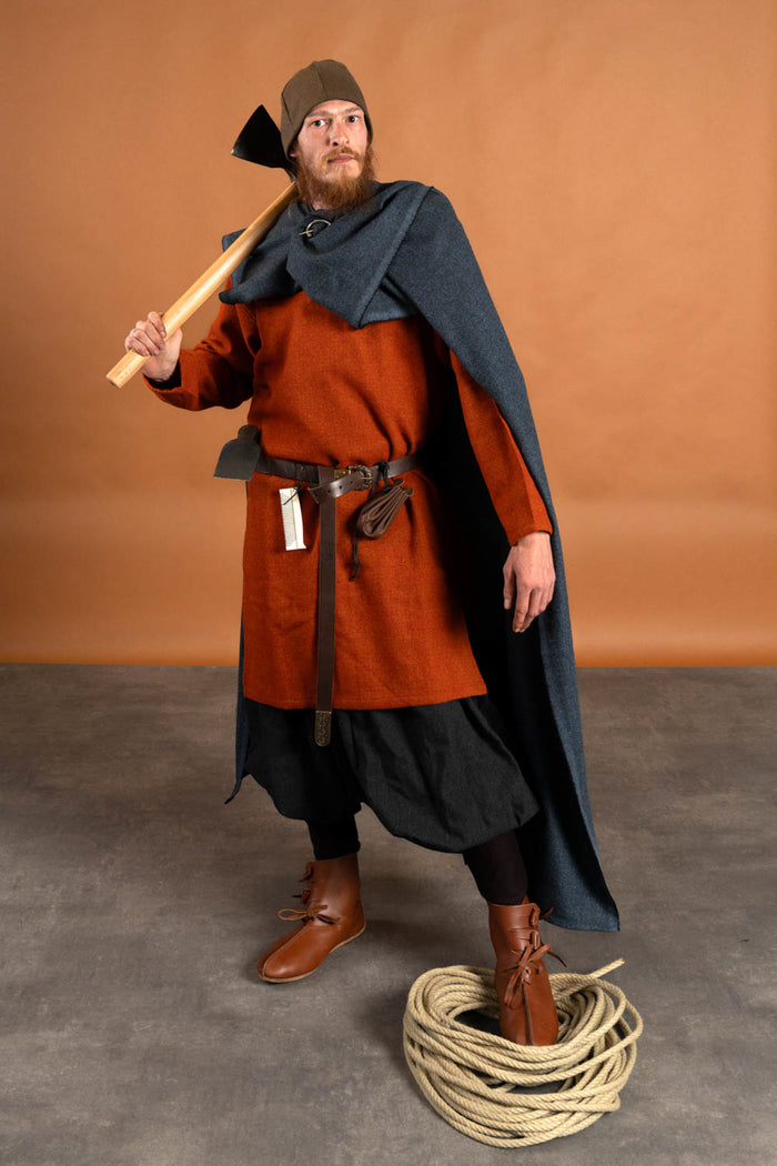 Wikiński topór, stal kuta ręcznie, typ F, półostry