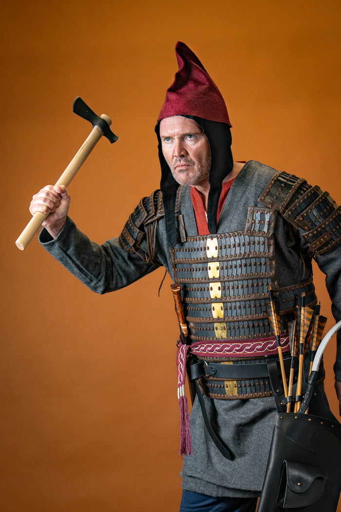 Vikingelamelpanser Visby, bronzeret