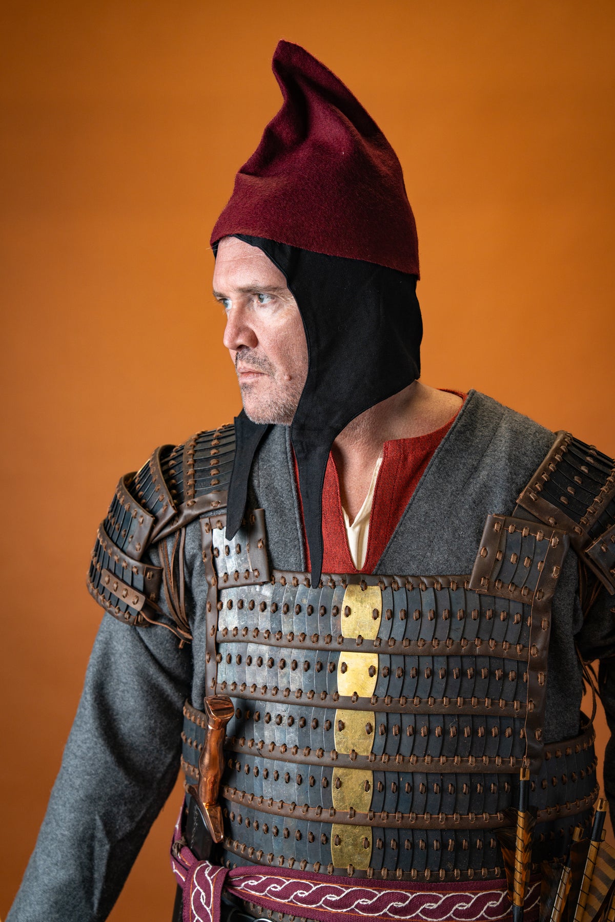 Vikingelamelpanser Visby, bronzeret