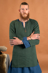 Viking tunic Tronde, green