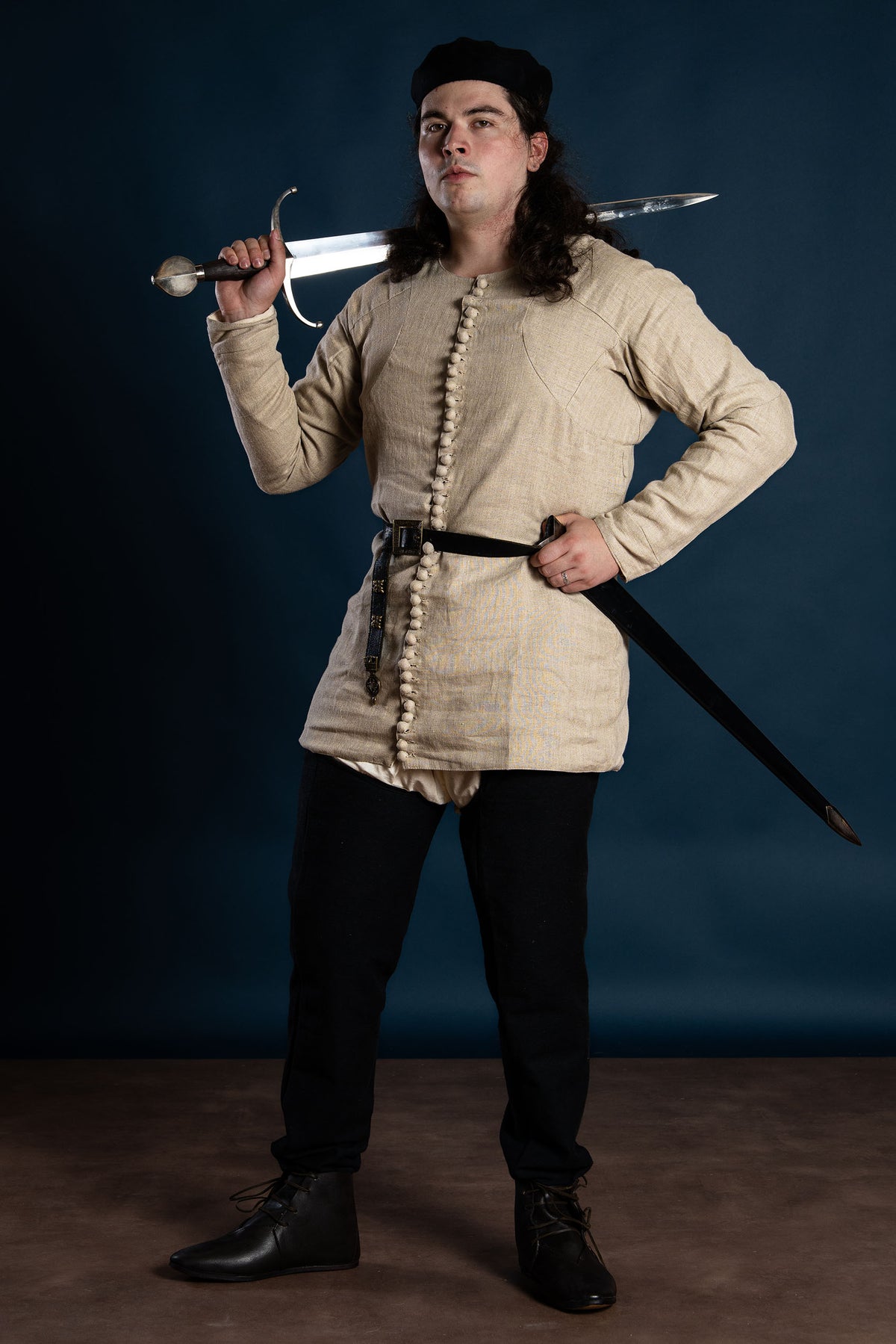 Bensnören Brandolf, svart