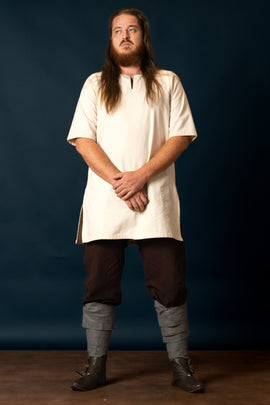 Undertunic Lofar, half-long sleeves, cream