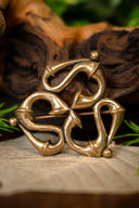 Romersk trompetfibula, bronze