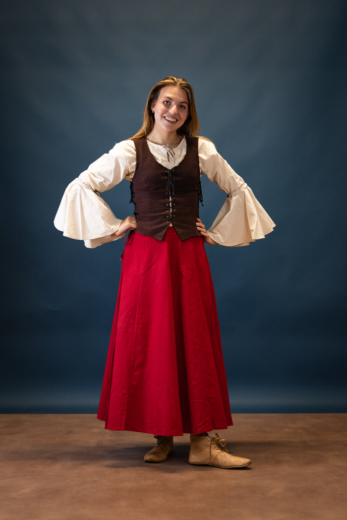 Piraten Blouse Felice, Naturel