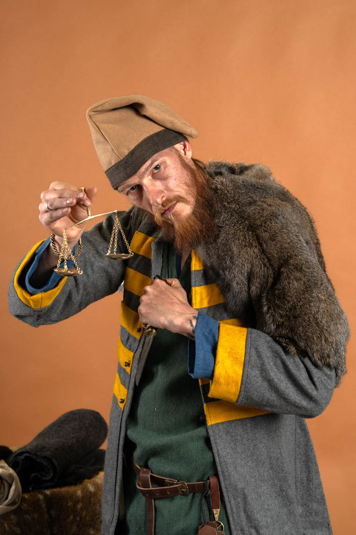 Fur collar Thor, brown