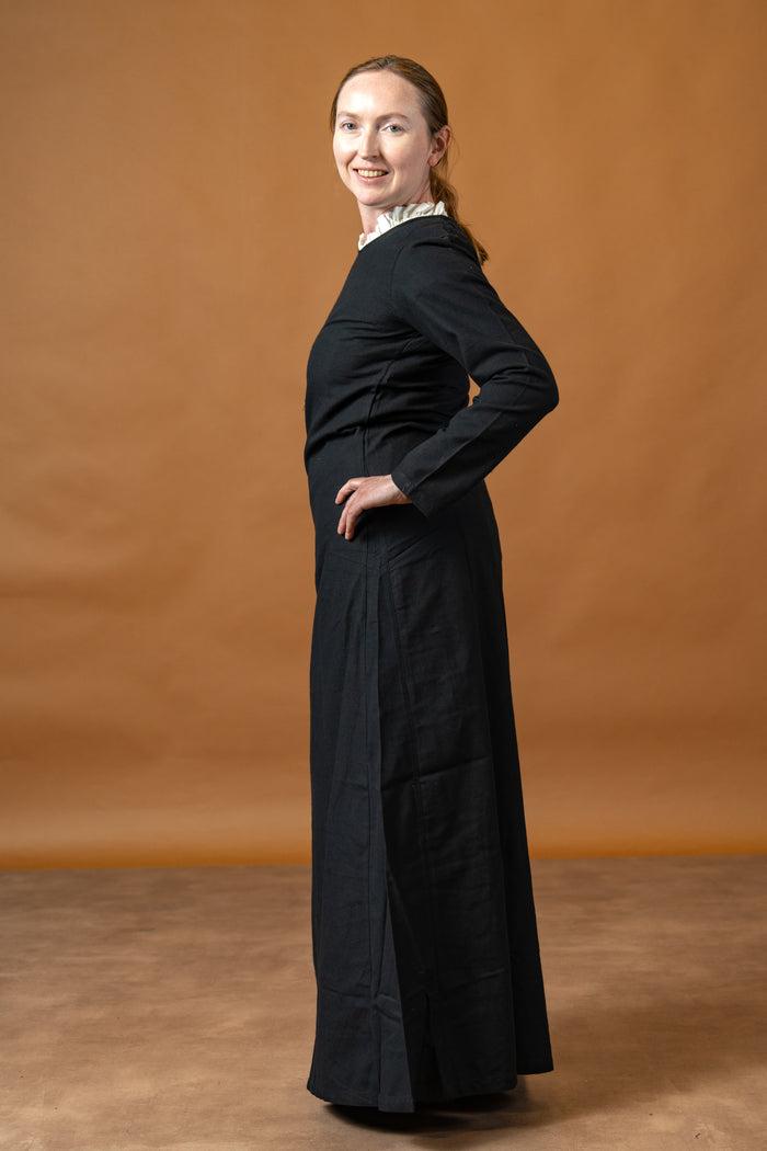 Vestido medieval Freya preto
