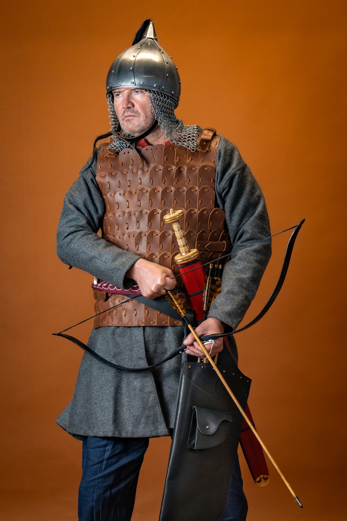 Romersk spatha Podlodów, 3. årh. e.Kr., semi-skarp