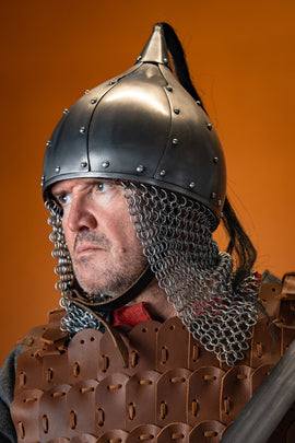 Spangenhelm du haut Moyen Âge période des grandes migrations, 1–1,2 mm