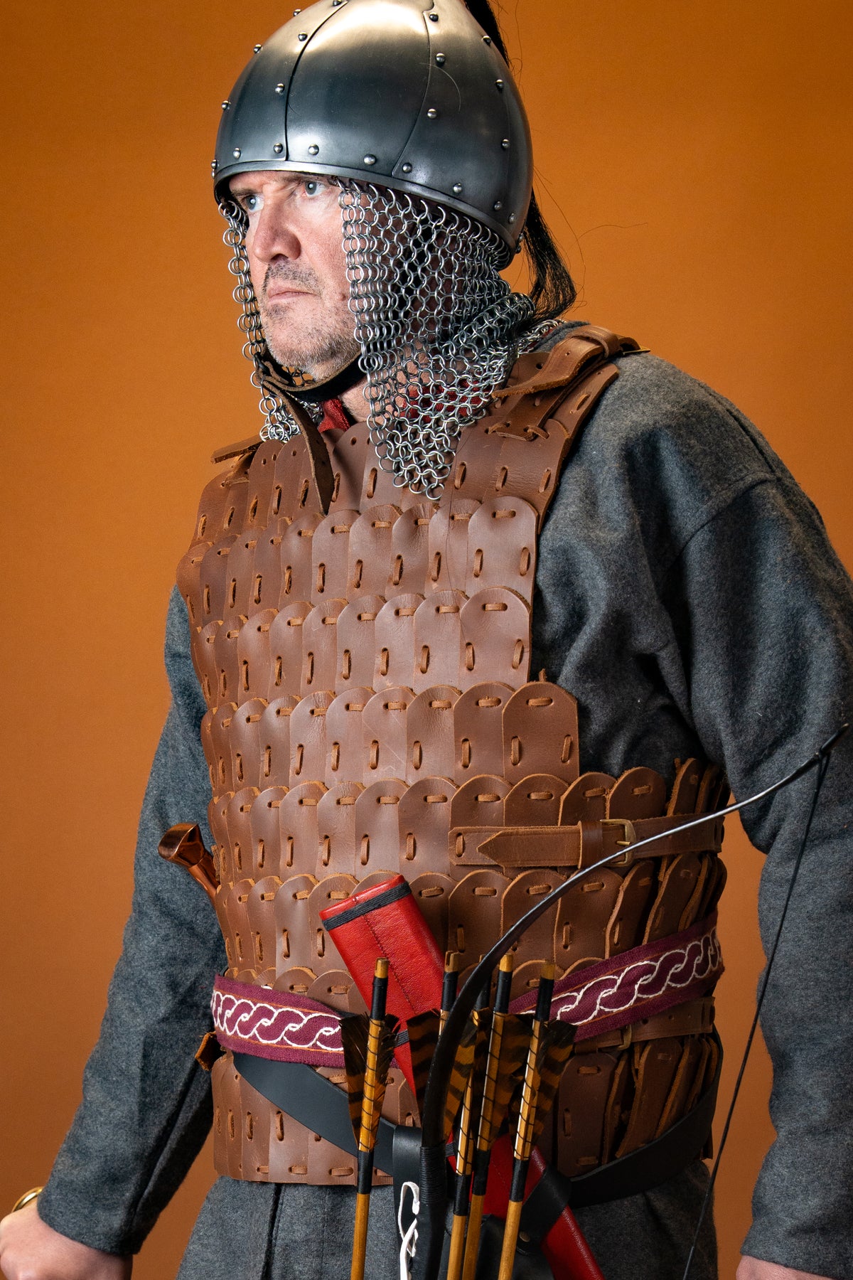 Wczesnośredniowieczna zbroja lamelkowa