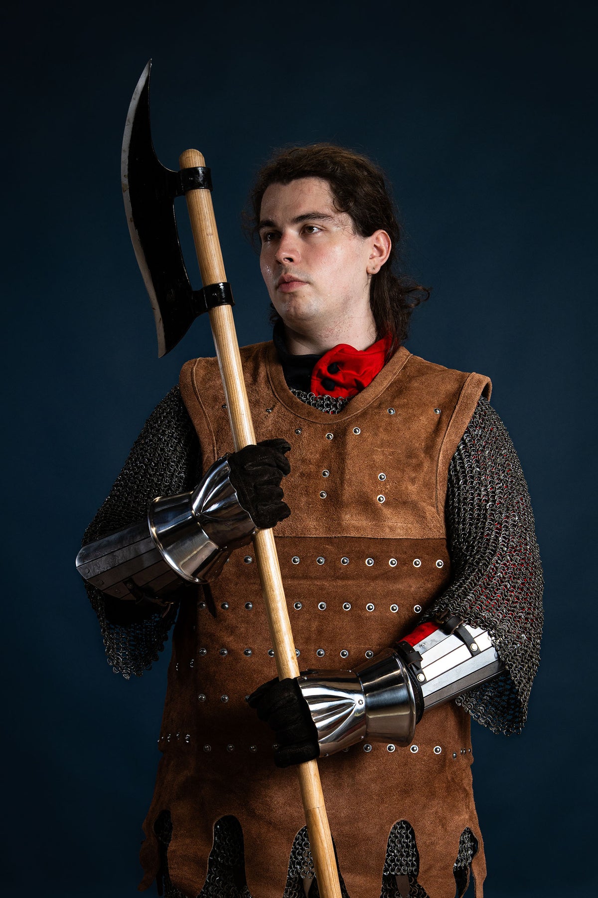 15th century voulge, semi-sharp