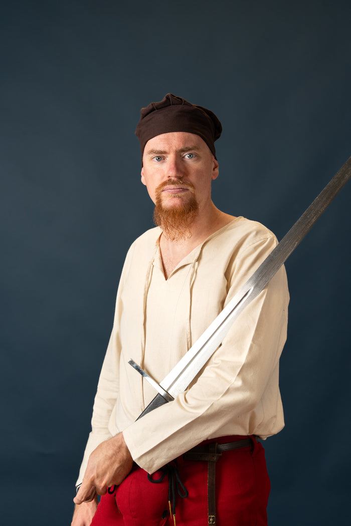 Late medieval cap Armin, brown