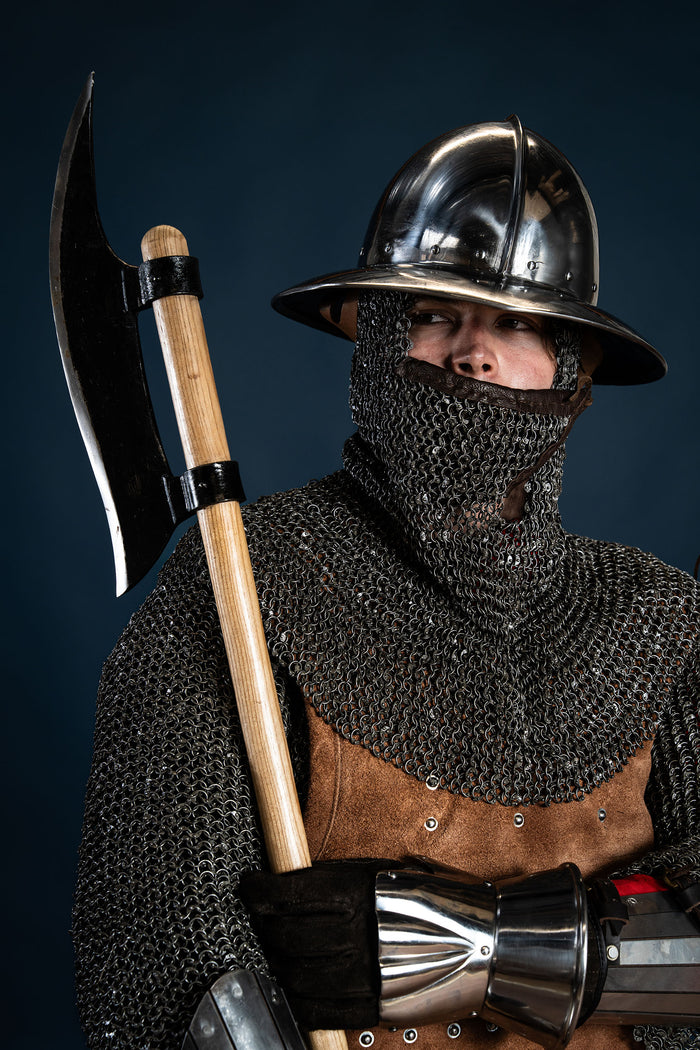 15th century voulge, semi-sharp