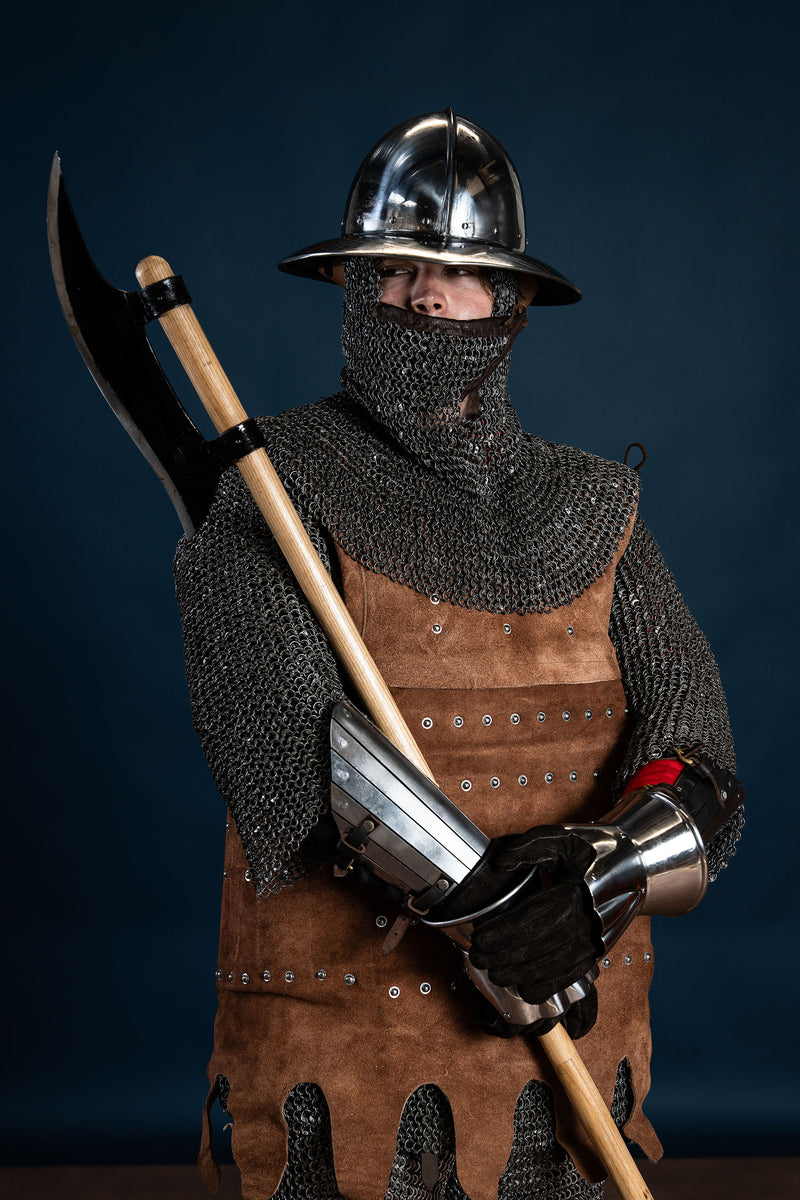 14. århundredes demi-gauntlets, 1,6 mm