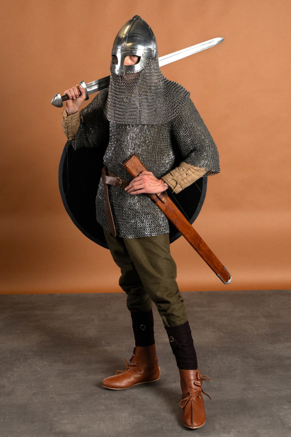 Vikingesværd Torshov fra 800-tallet, sløvt (battle-readyt)
