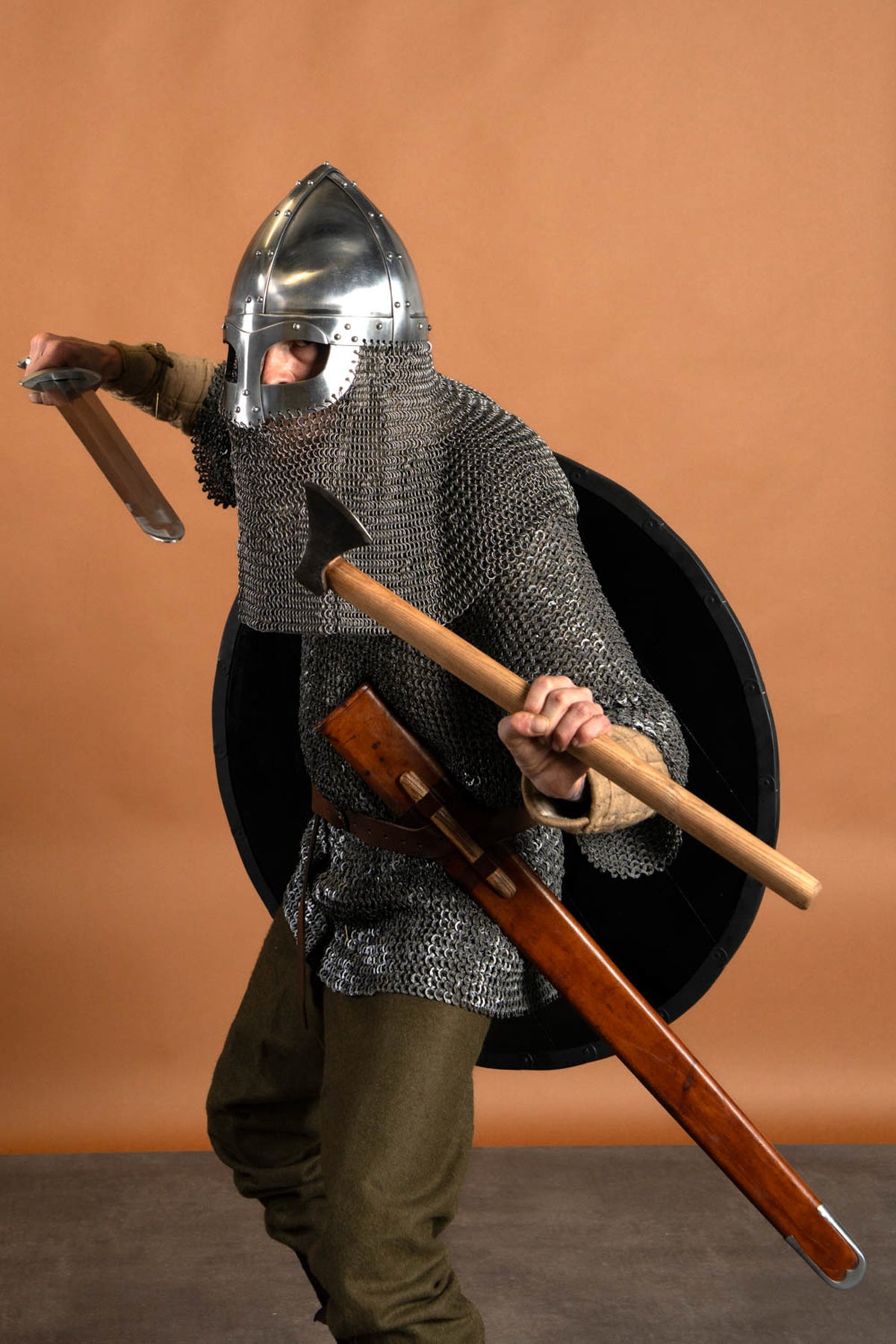 Vikingesværd Torshov fra 800-tallet, sløvt (battle-readyt)