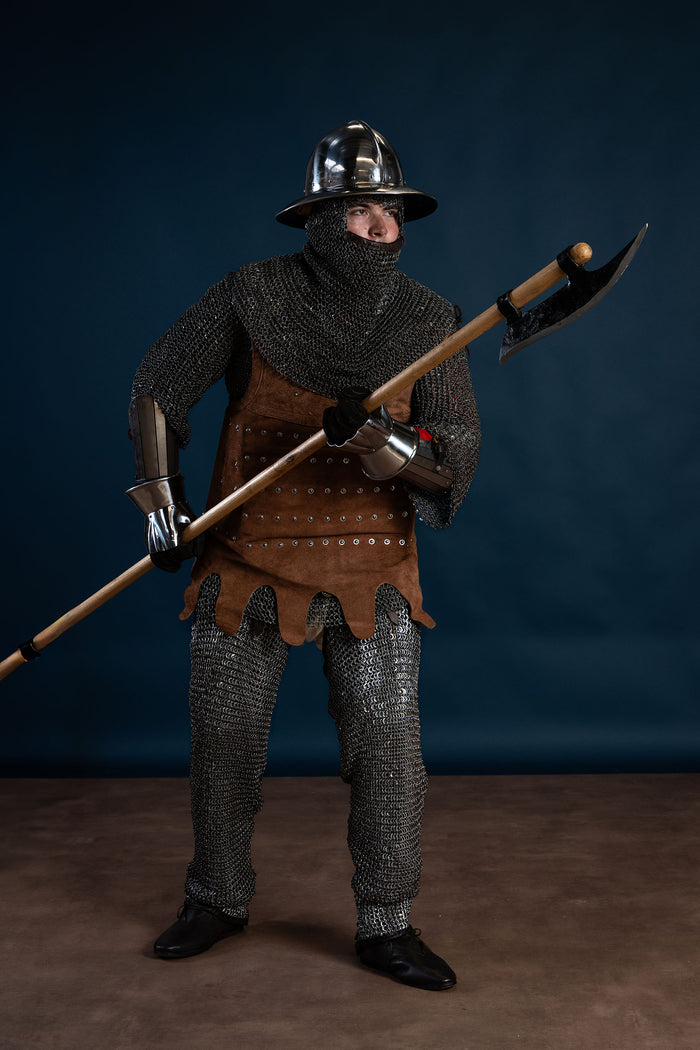 15th century voulge, semi-sharp