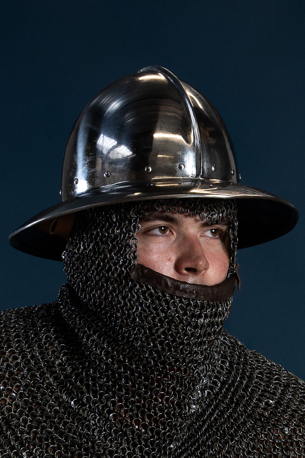 Hełm kapalin XIV–XV wiek, 2 mm (battle-ready)