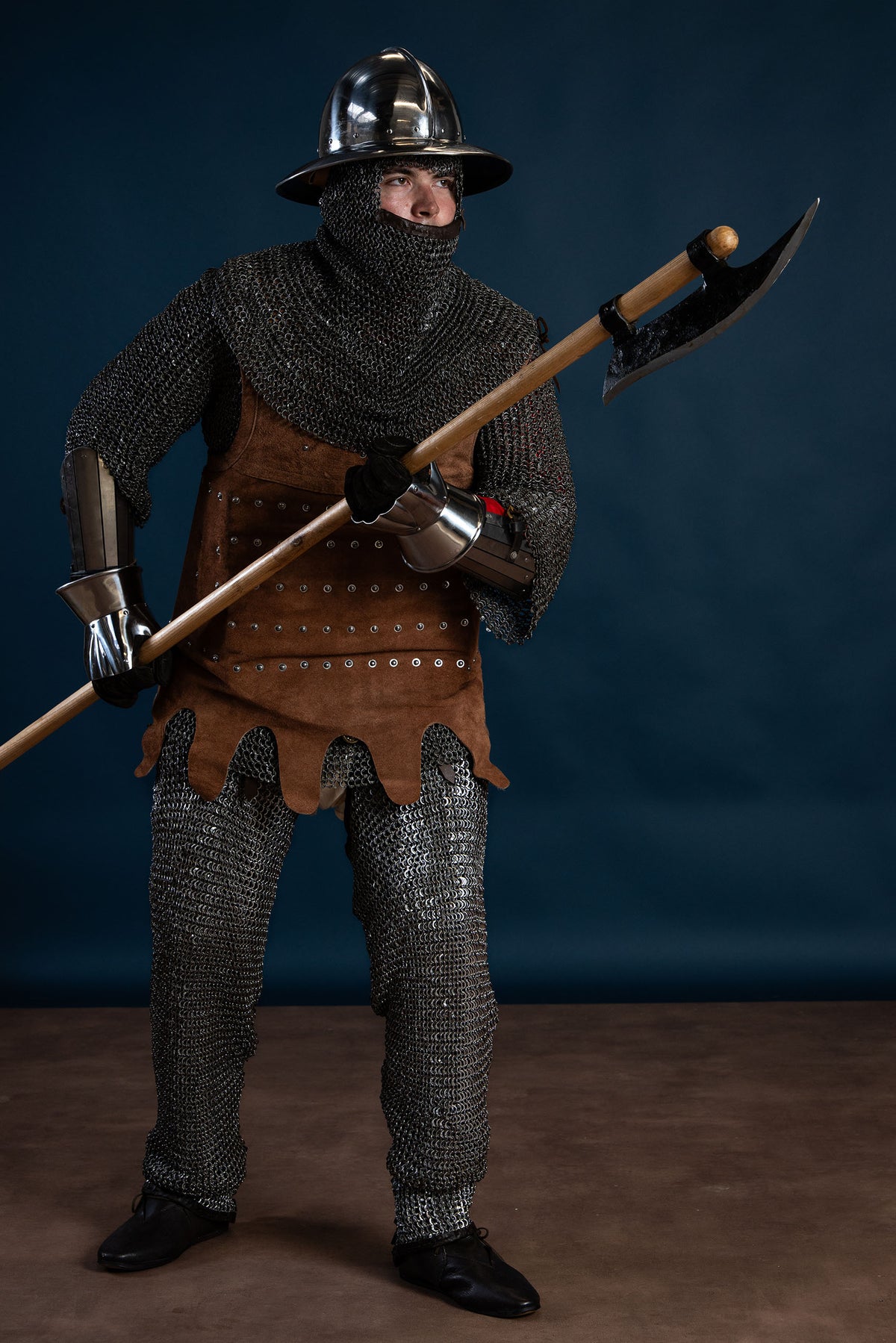 14e eeuwse demi-gaunts, 1.6 mm