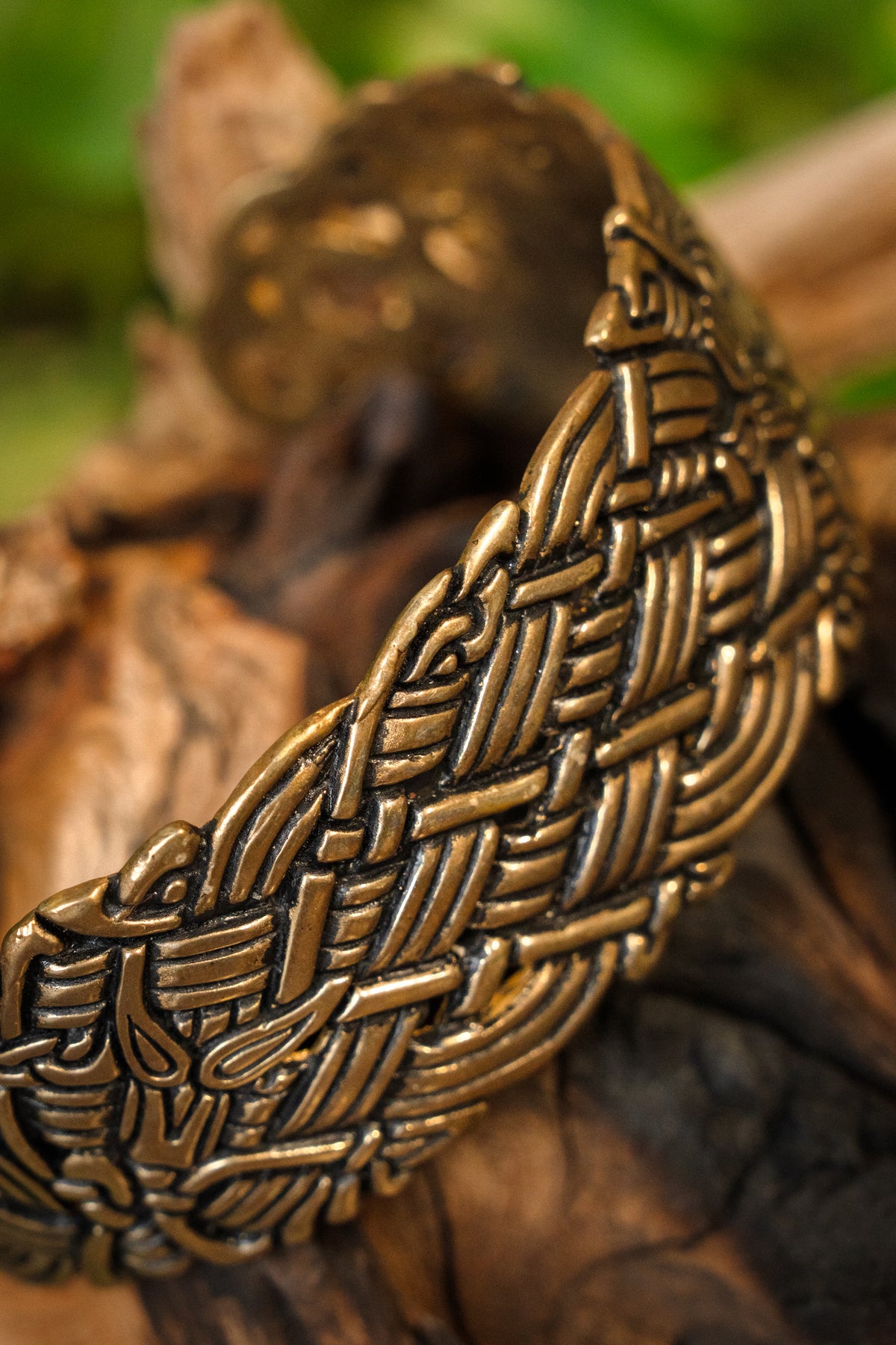 Bred oldirsk armbånd, bronze