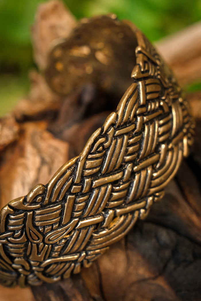 Bred oldirsk armbånd, bronze