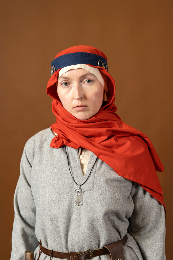 Headkerchief Emil, 90x130 cm, red