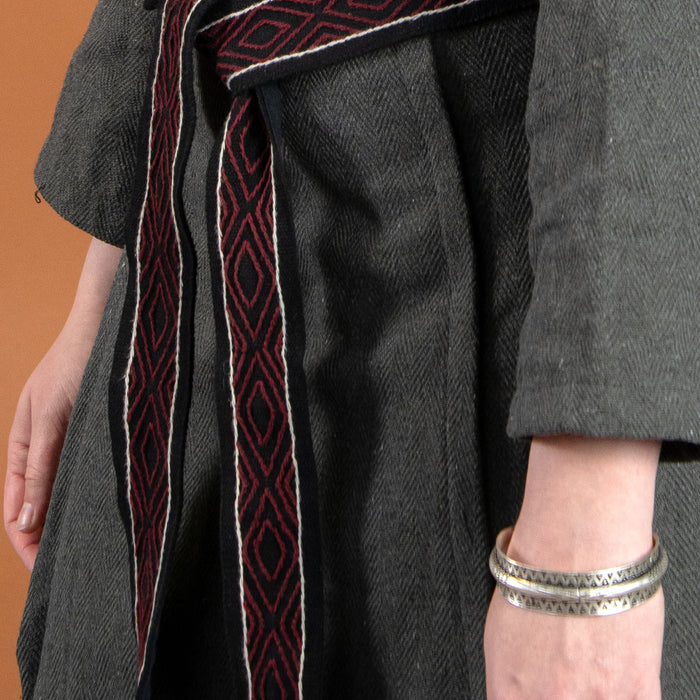 Wikiński pas Caja, czarny, 235 cm