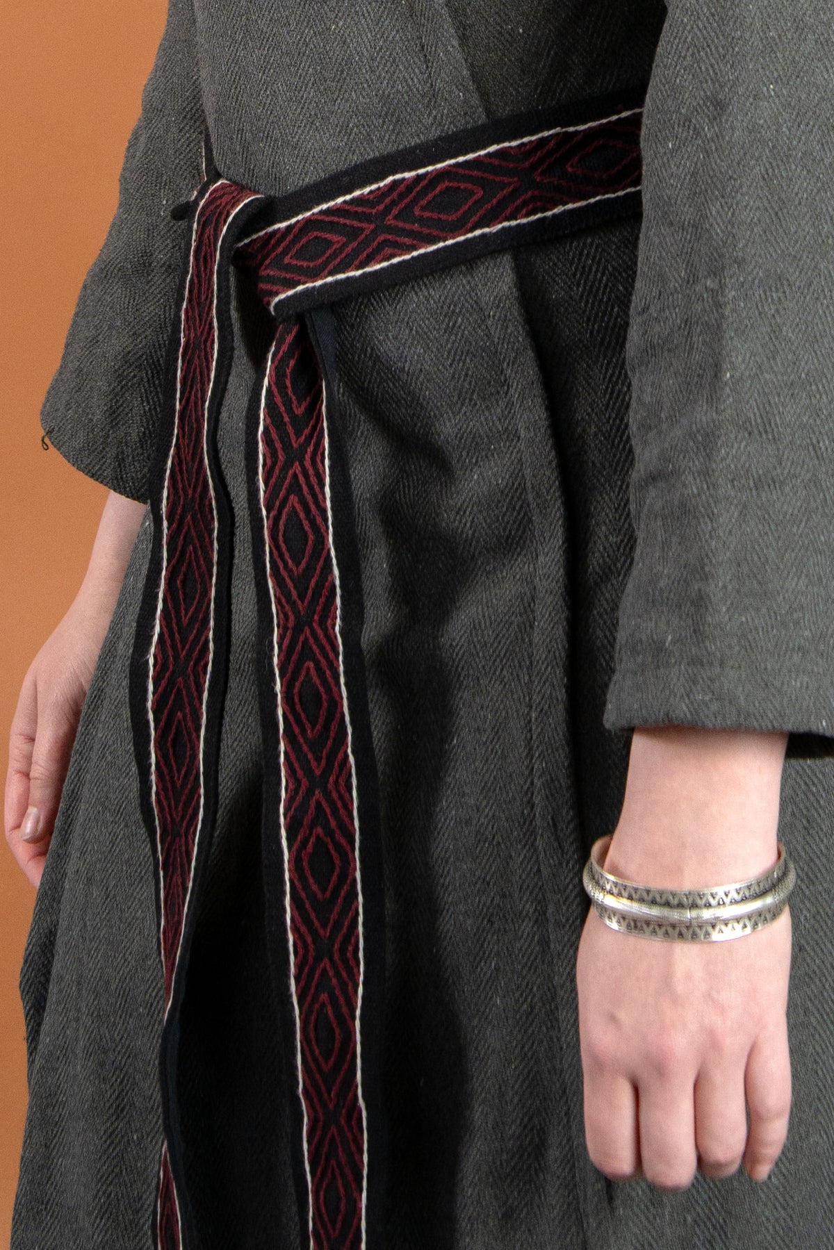 Wikiński pas Caja, czarny, 235 cm