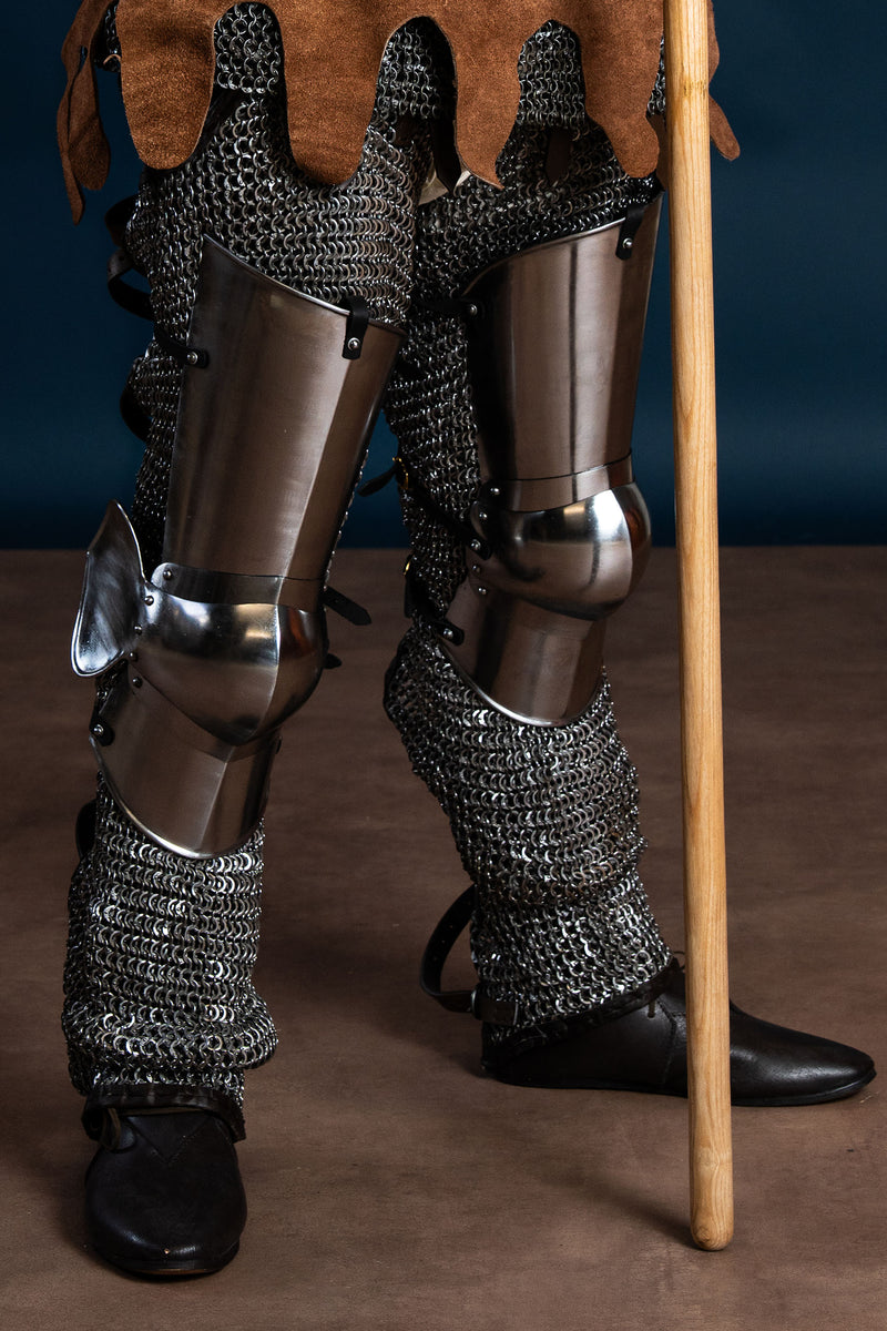 Mailänder Cuisses, 15. Jahrhundert, 1,6 mm