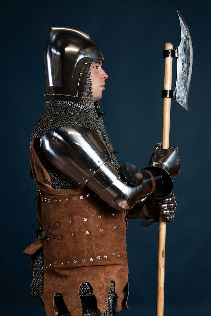 15th century voulge, semi-sharp