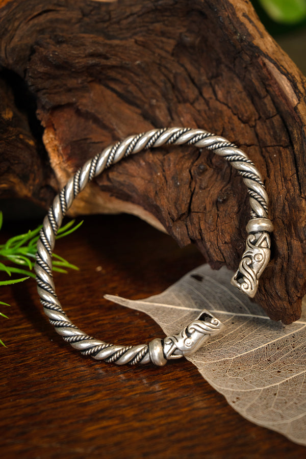 Gotland Wikingerarmreif, versilberte Bronze