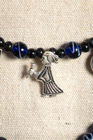 Viking Valkyrie-amulet Klinta, ezüstözött bronz