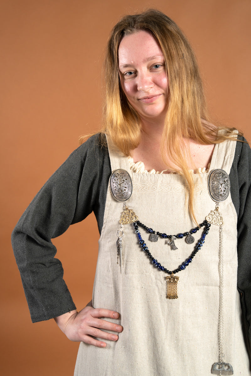 Valquiria de Klinta, bronce plateado