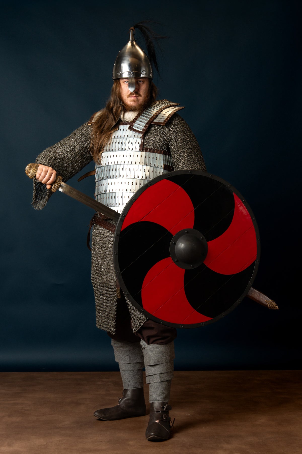 Frühmittelalterliche Lamellenrüstung Visby