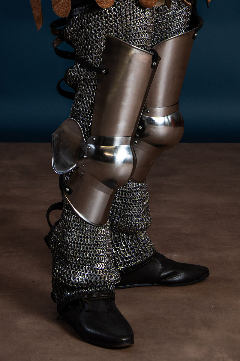 Mailänder Cuisses, 15. Jahrhundert, 1,6 mm