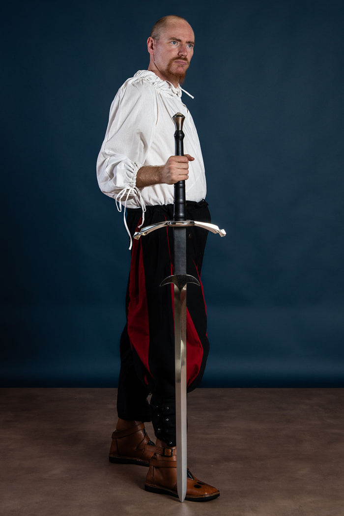 Renæssanceskjorte Cosimo, hvid