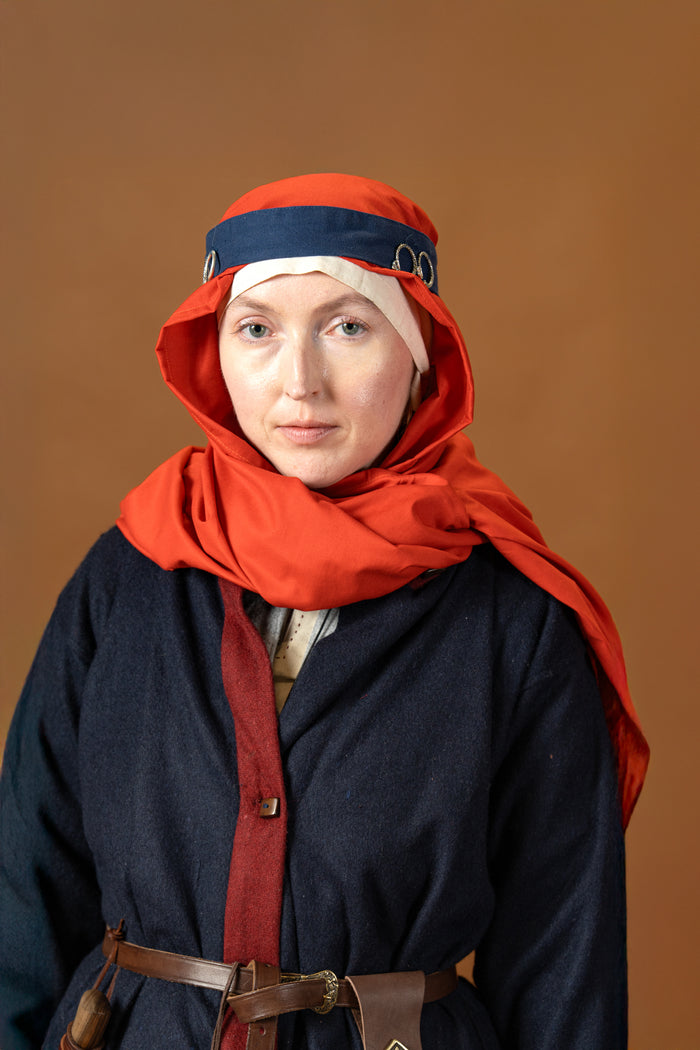 Headkerchief Emil, 90x130 cm, red