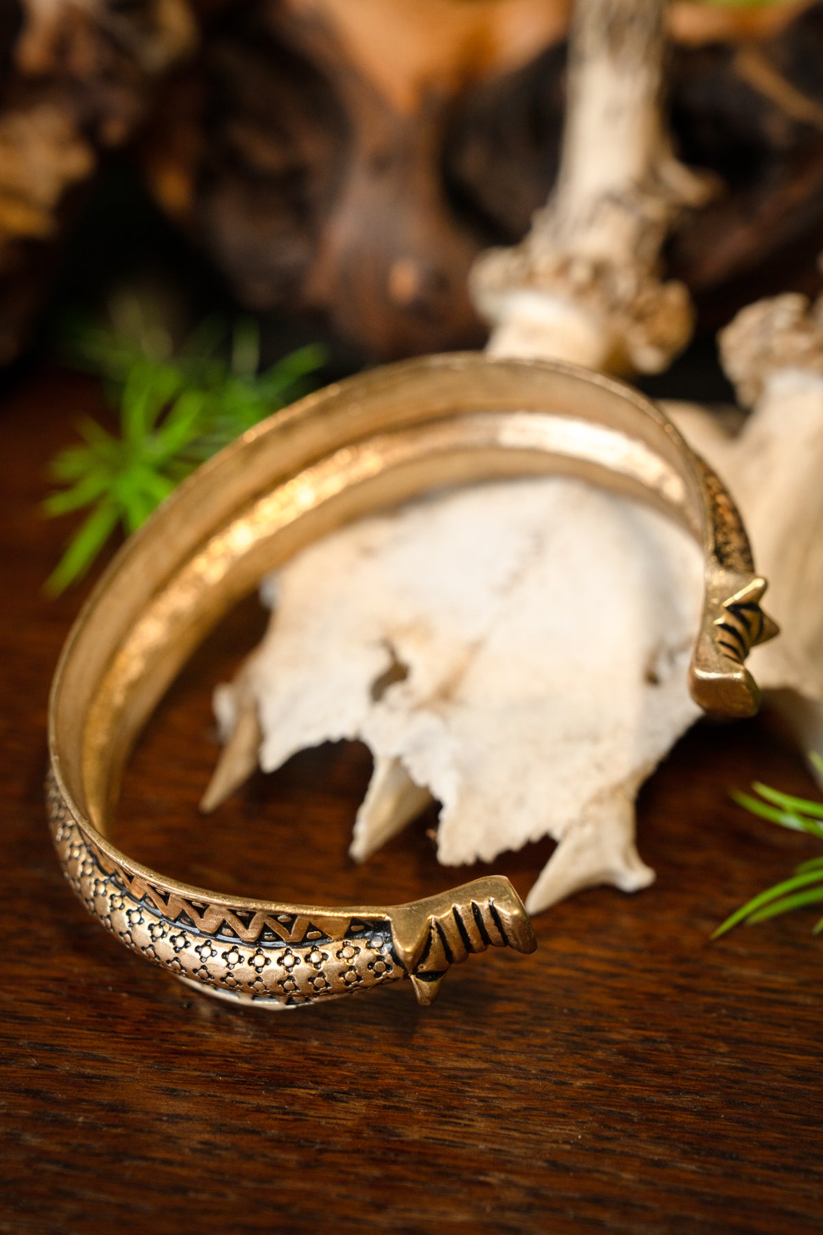 900 tals Rusvik armband, brons