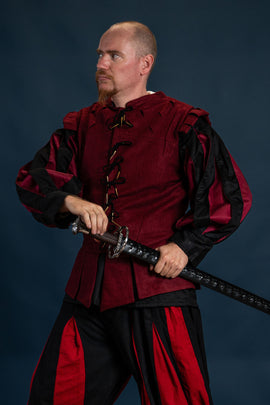 Doublet Columbus, red, wool mix