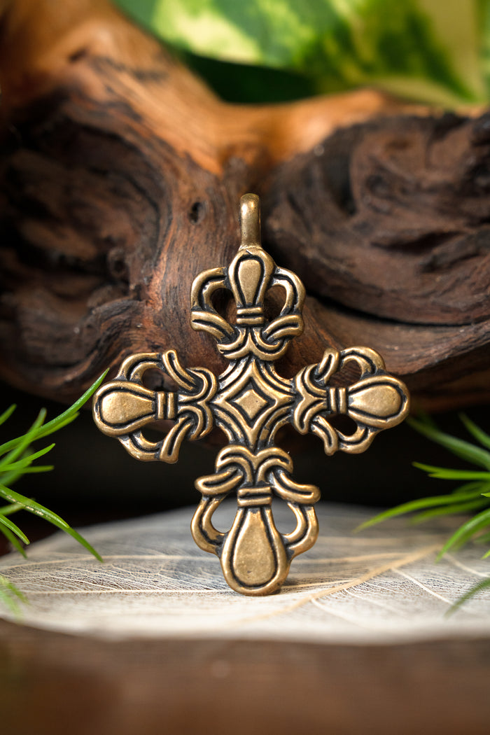 Vikingkors Ringerikestil, bronse