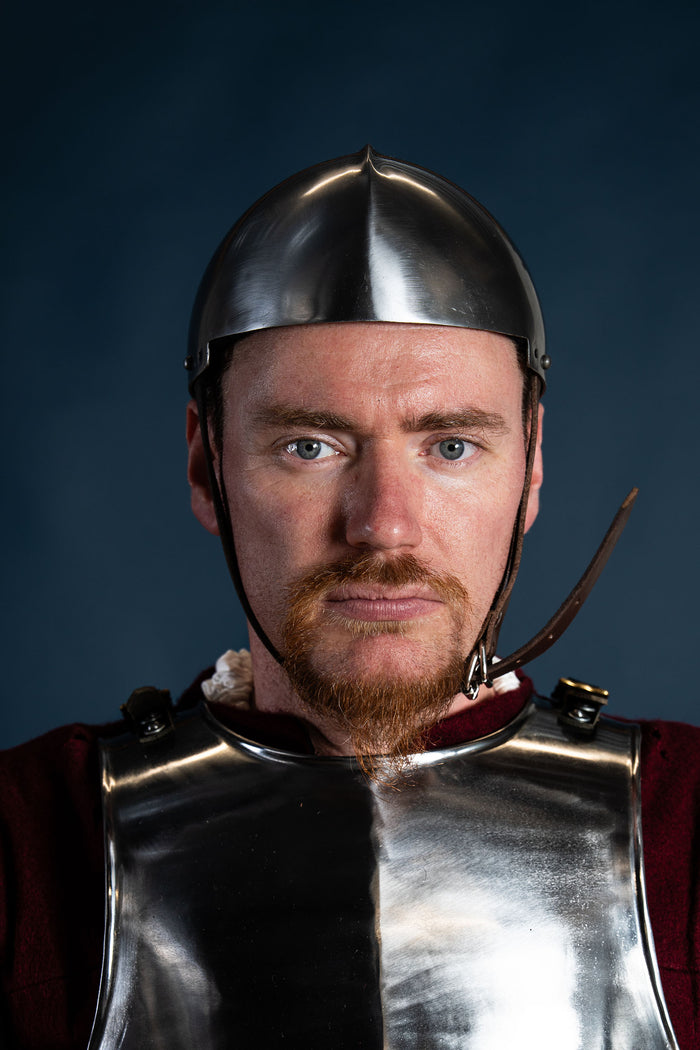 13th century secret helmet, 1-1.2 mm