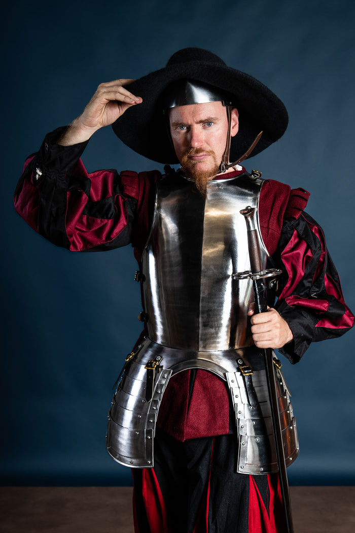 Hatt Guthrie, svart, ullfilt