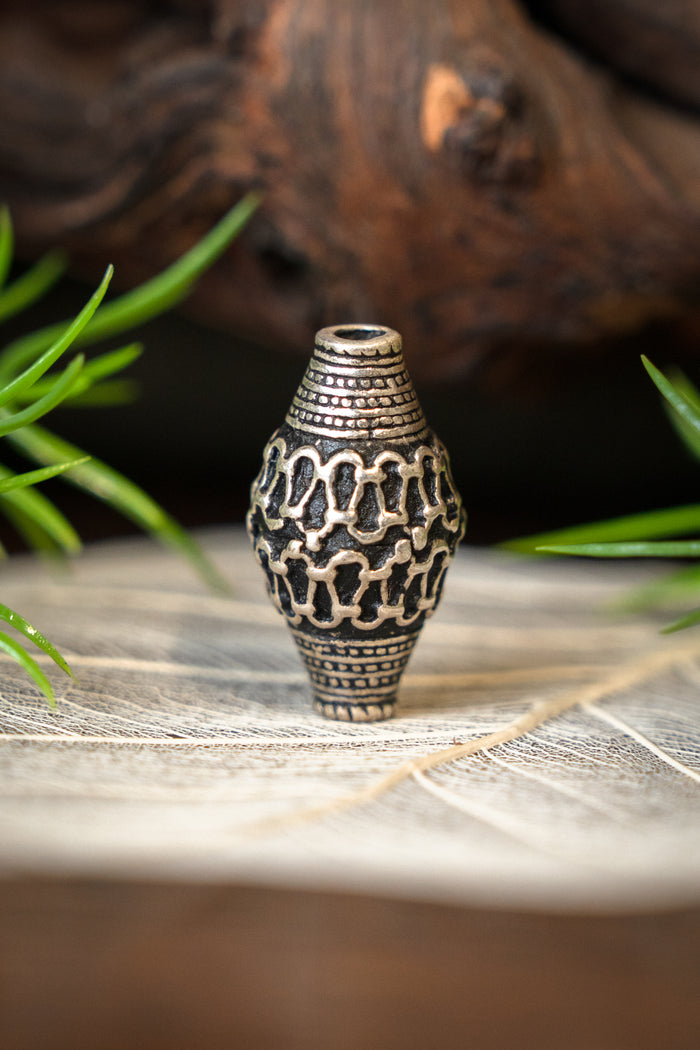 Vikingkraal Zweden, verzilverd brons