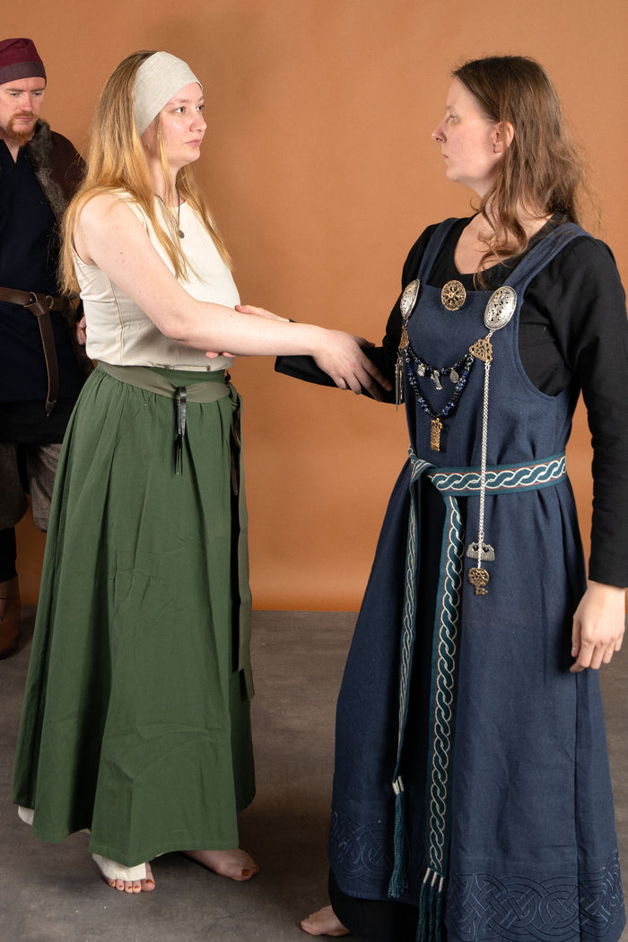 Historical Headscarf Base, linen, natural