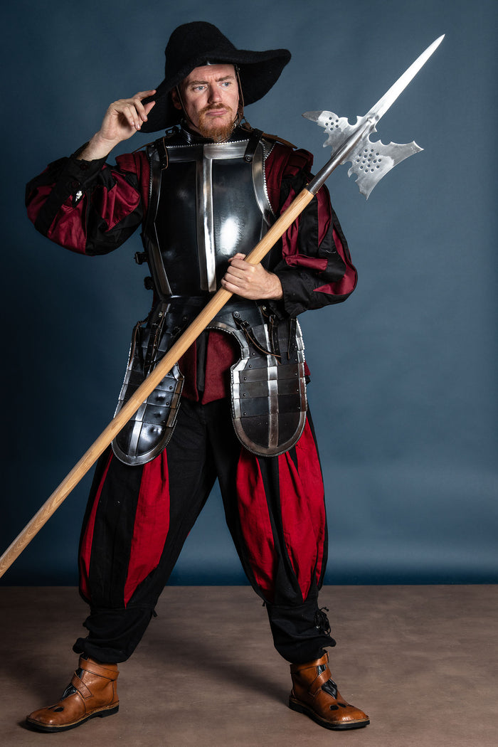 16th century cuirass Kaspar, bronzed, 1.2 mm