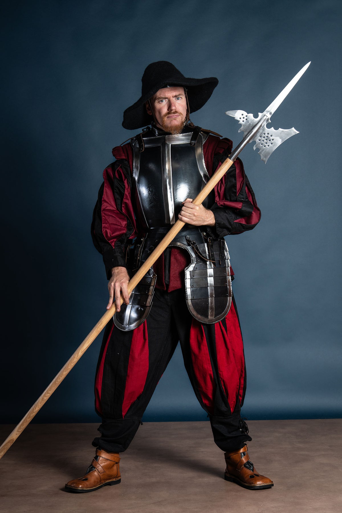 16e eeuws kuras Kaspar, gebronst, 1.2 mm